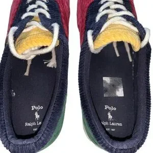 Polo Ralph Lauren Keaton Corduroy Sneakers Shoes Mens Size 6 Navy Lining  (S254) Polo Ralph Lauren | Shoes | Polo Ralph Lauren Keaton  main image 3